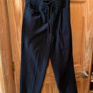 Athleta Navy Wide Leg Pants